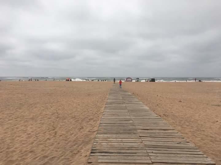 Blanca Beach Vue Laterale Sur Mer Sidi Rahal  Exterior foto