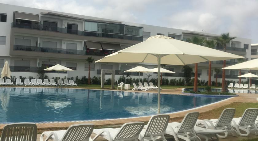 Blanca Beach Vue Laterale Sur Mer Sidi Rahal  Exterior foto